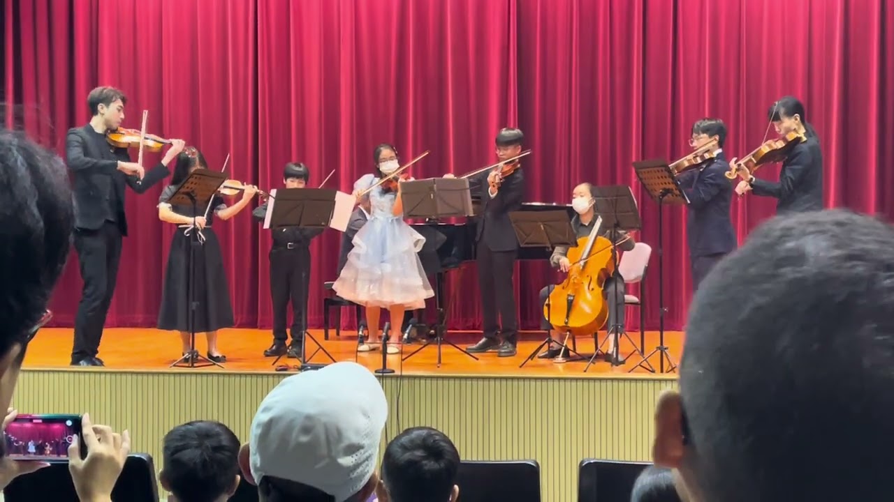 Travis Wong Student Recital String Ensemble