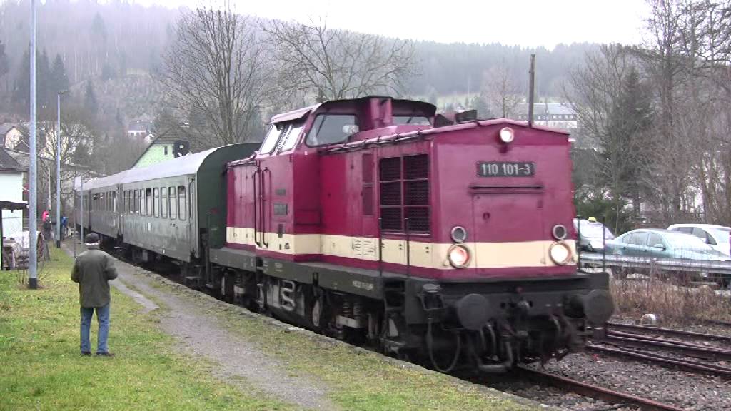 Sonderzug nach Neuhausen im Erzgebirge am 06.12.2014