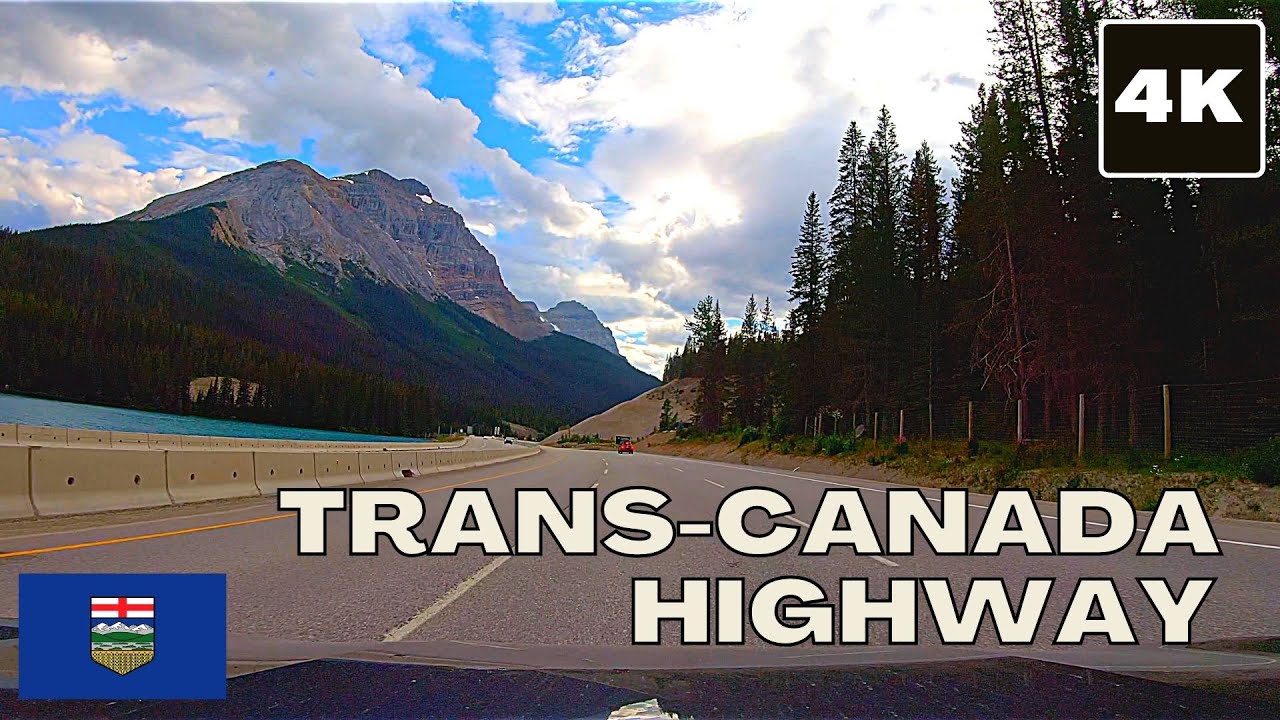 Trans Canada Highway 4K scenic drive | Canada