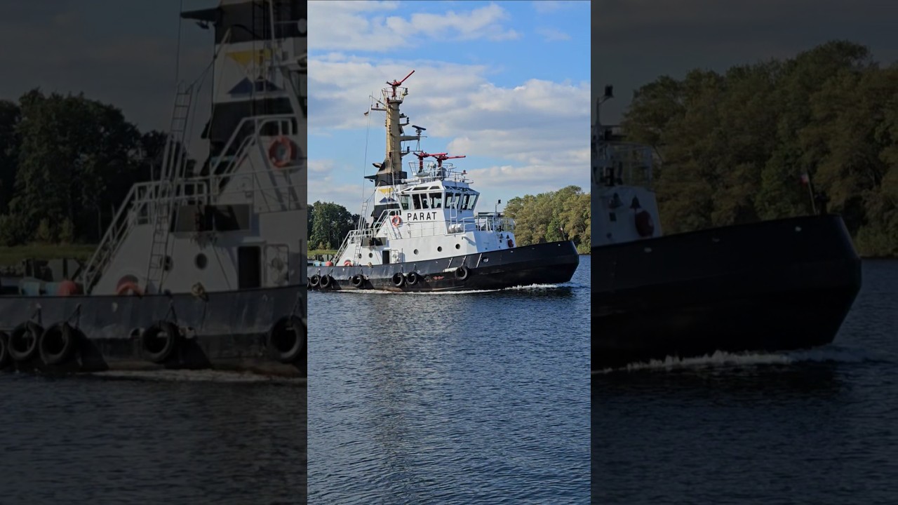 PARAT - Nord-Ostsee-Kanal 🌊😍👍#schiffe #schiff #ships #schifffahrt #tug #tugboat #tugboats #tugs #nok
