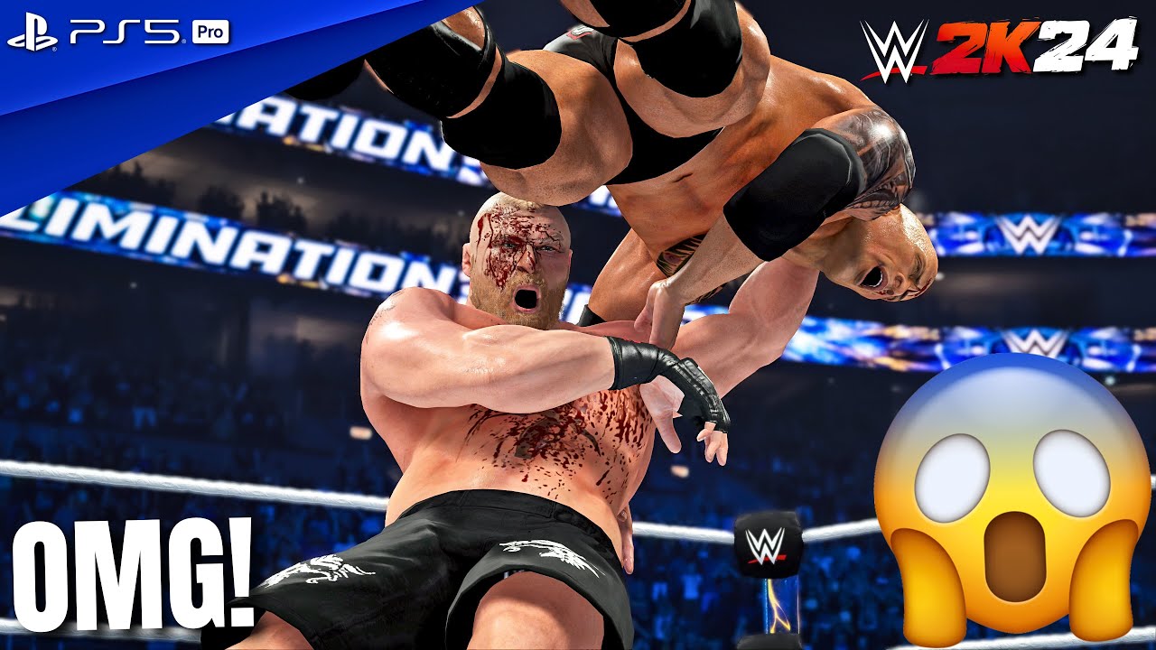WWE 2K24 - 30-Man Gauntlet Eliminator Match For The WWE Universal Championship | PS5 Pro [4K60]