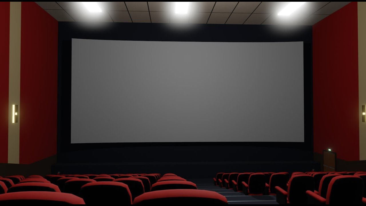 Movie Theater 3D Model - Cinema
