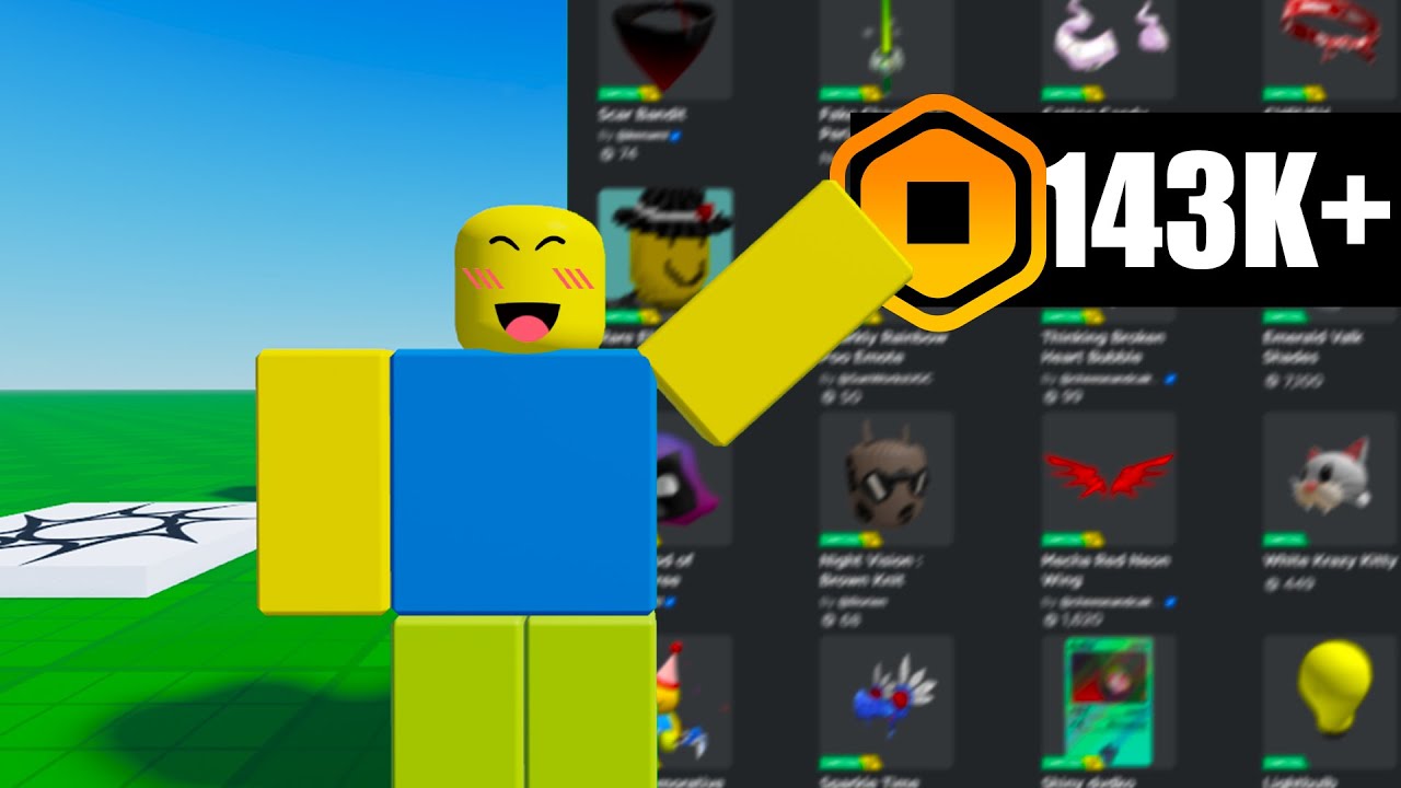 Как заработать Робуксы на лимитках в Роблоксе? Roblox