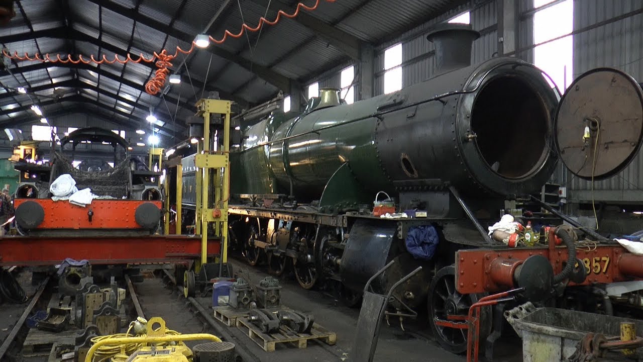 A 2018 LOOK BEHIND THE SCENES OF THE SEVERN VALLEY RAILWAY OPEN HOUSE