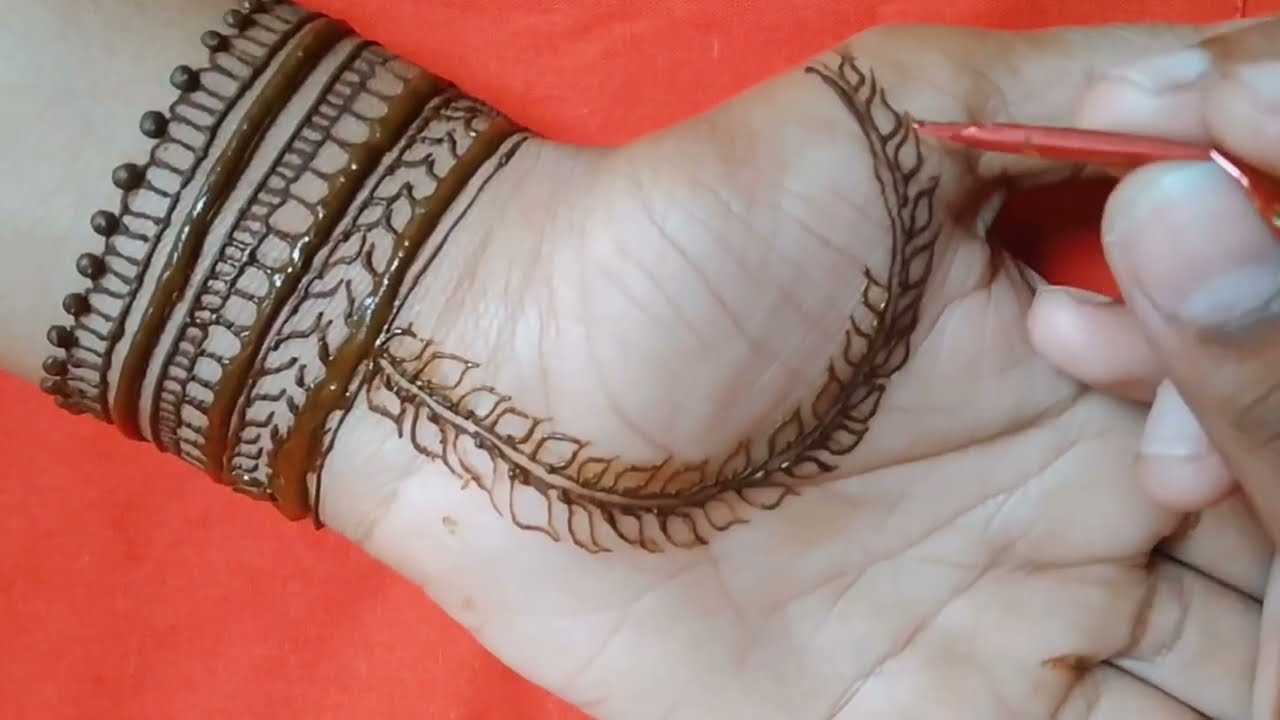 Mehndi front hand design ll mehndi design ll New mehndi designs ll diwali mehndi designs ll मेंहदी 