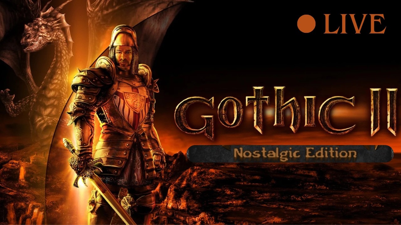 GOTHIC 2 - NOSTALGIC EDITION 🟢DOTARCIE DO KAPITANA GARONDA 🔴NA ŻYWO #15