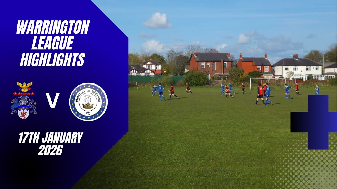 Full Match | Cadishead U10s Blacks v Newton Le Willows | Warrington JFL | Saturday 17th January 2026