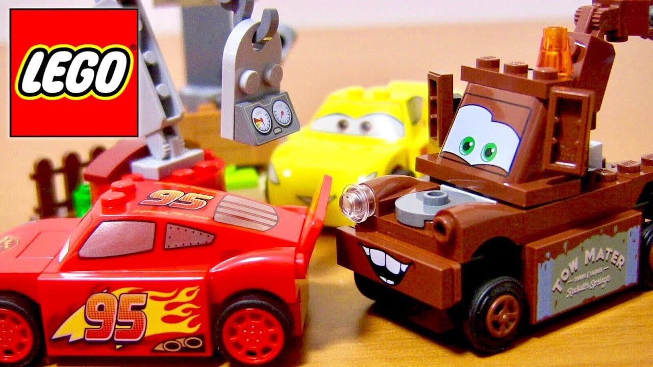 LEGO カーズ３ メーターのジャンクヤードを組み立てレビュー