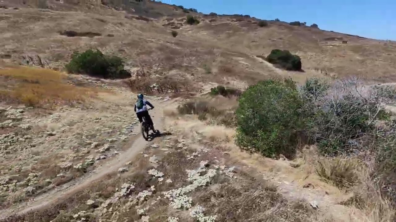 Drone Follow: Mountain Biking @ Transcounty Trail 28 #HoverX1