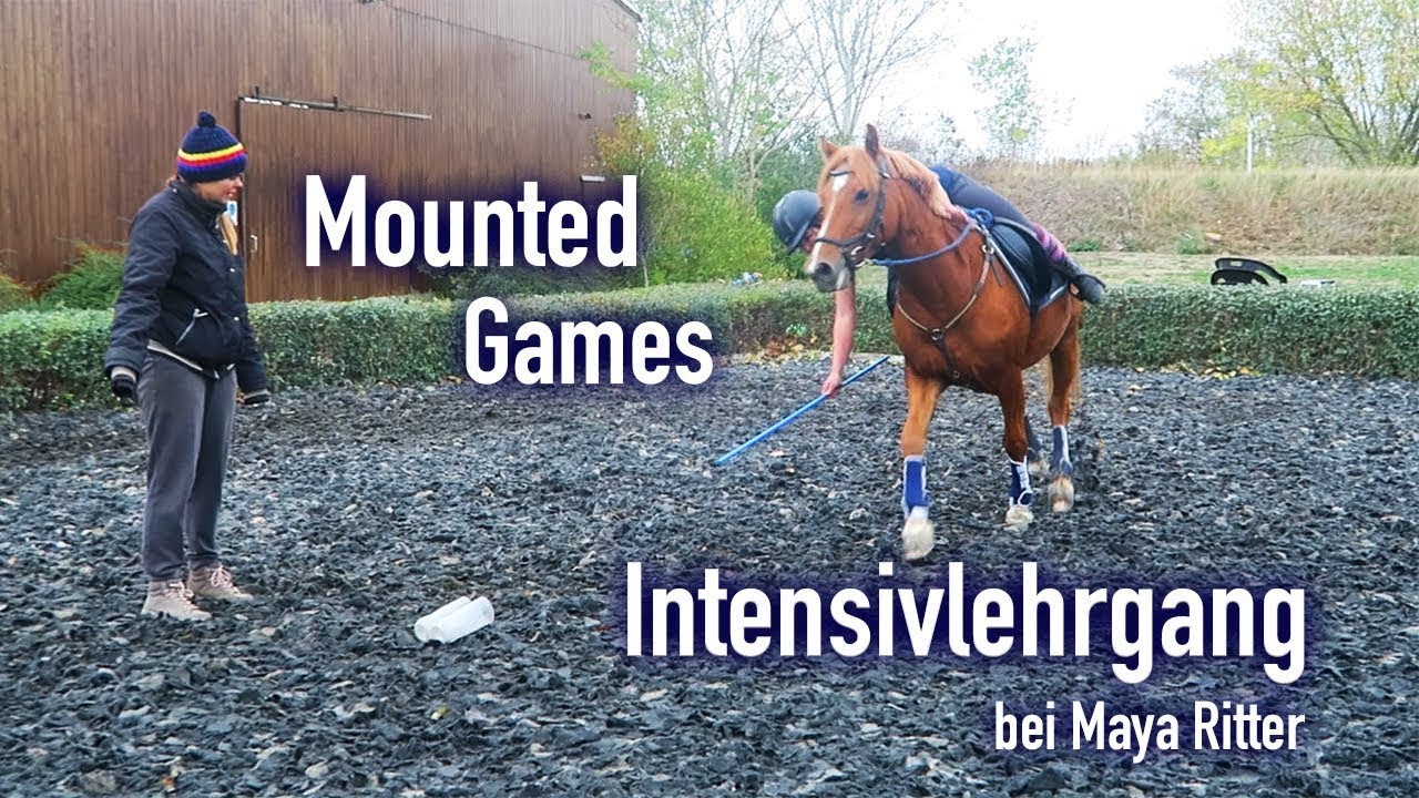 Mounted Games - Intensiv-Lehrgang bei Maya Ritter