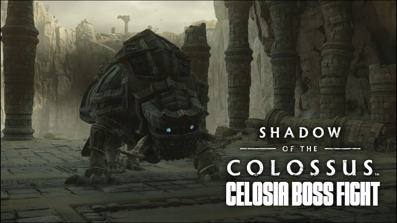 Shadow Of The Colossus PS5 - Celosis Boss Fight #gamerystation #shadowofthecolossus