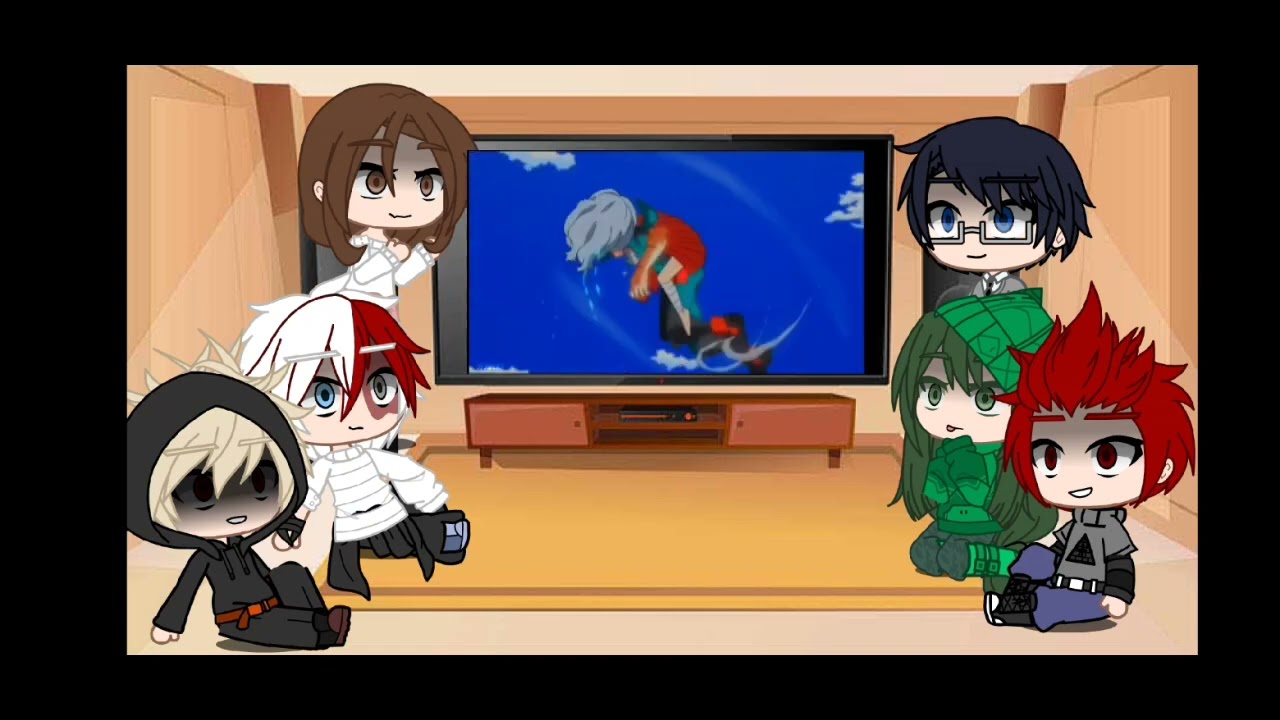 1/A react to Deku vs Overhaul