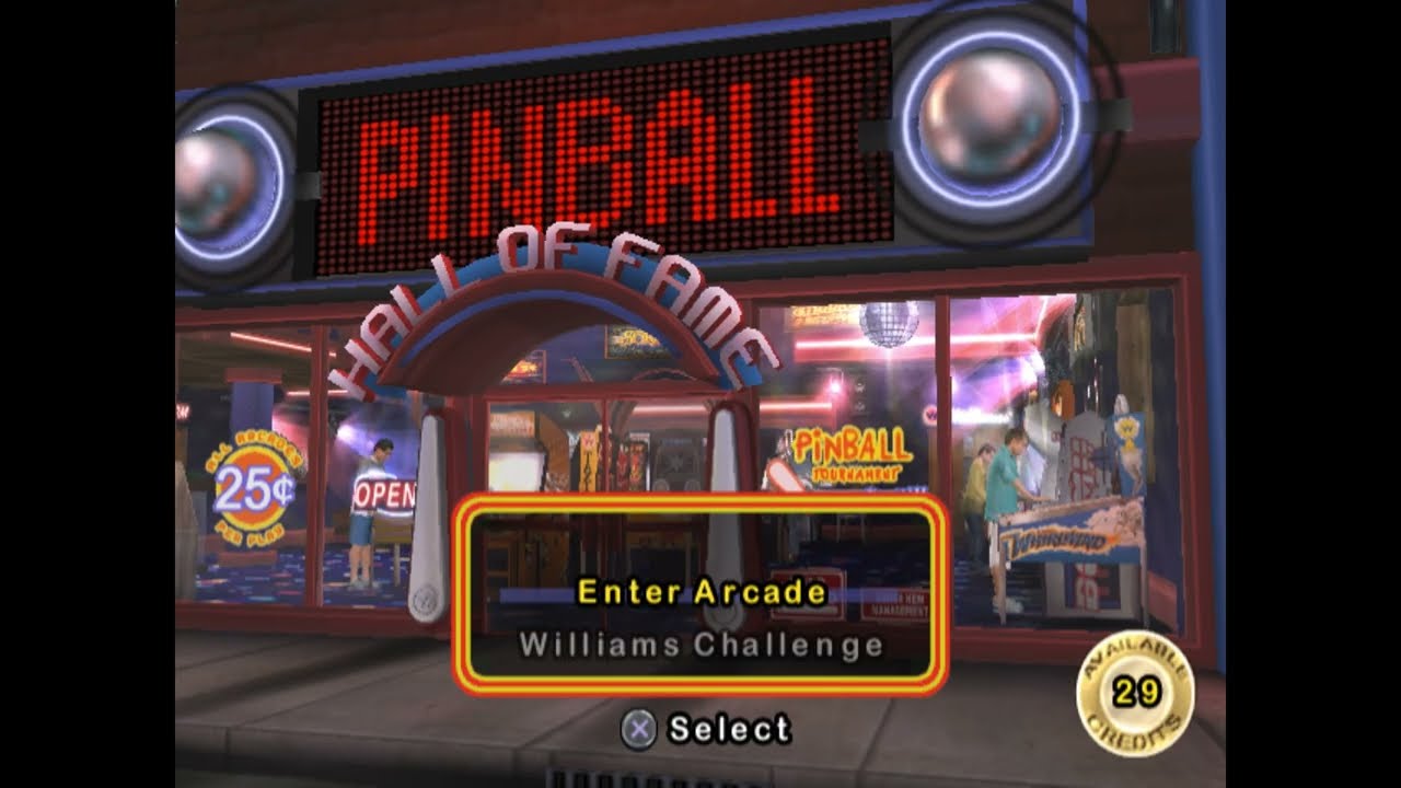 The Pinball Hall of Fame: The Williams Collection (PlayStation 2 Game) - Fire Power Table Longplay