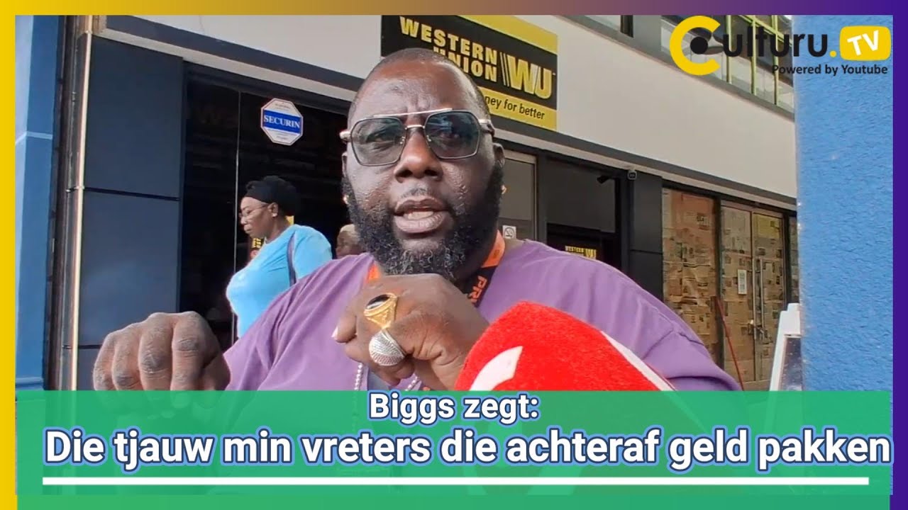 Suriname, Biggs die de onderwijzers: ''zei jullie maken die vrouw hoofd moe'' hoe staat hij nu erin?