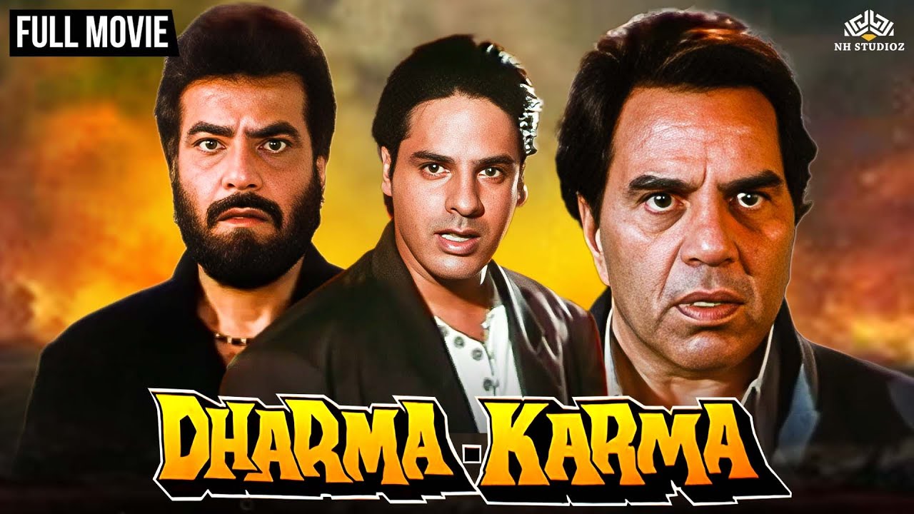 Dharma Karma - Full Movie | Dharmendra, Jeetendra, Rahul Roy | NH Studioz - Action Movie Dharmendra