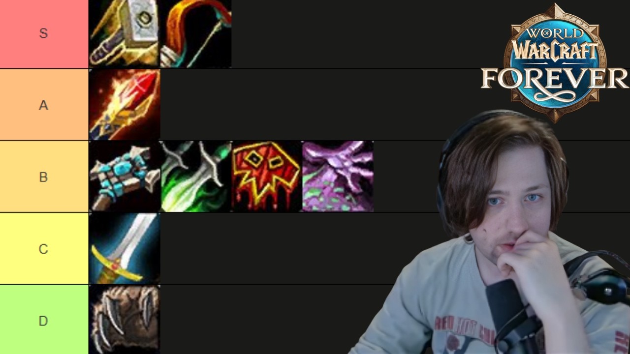 Sodapoppin Ranks Every Race & Class in WoW Forever