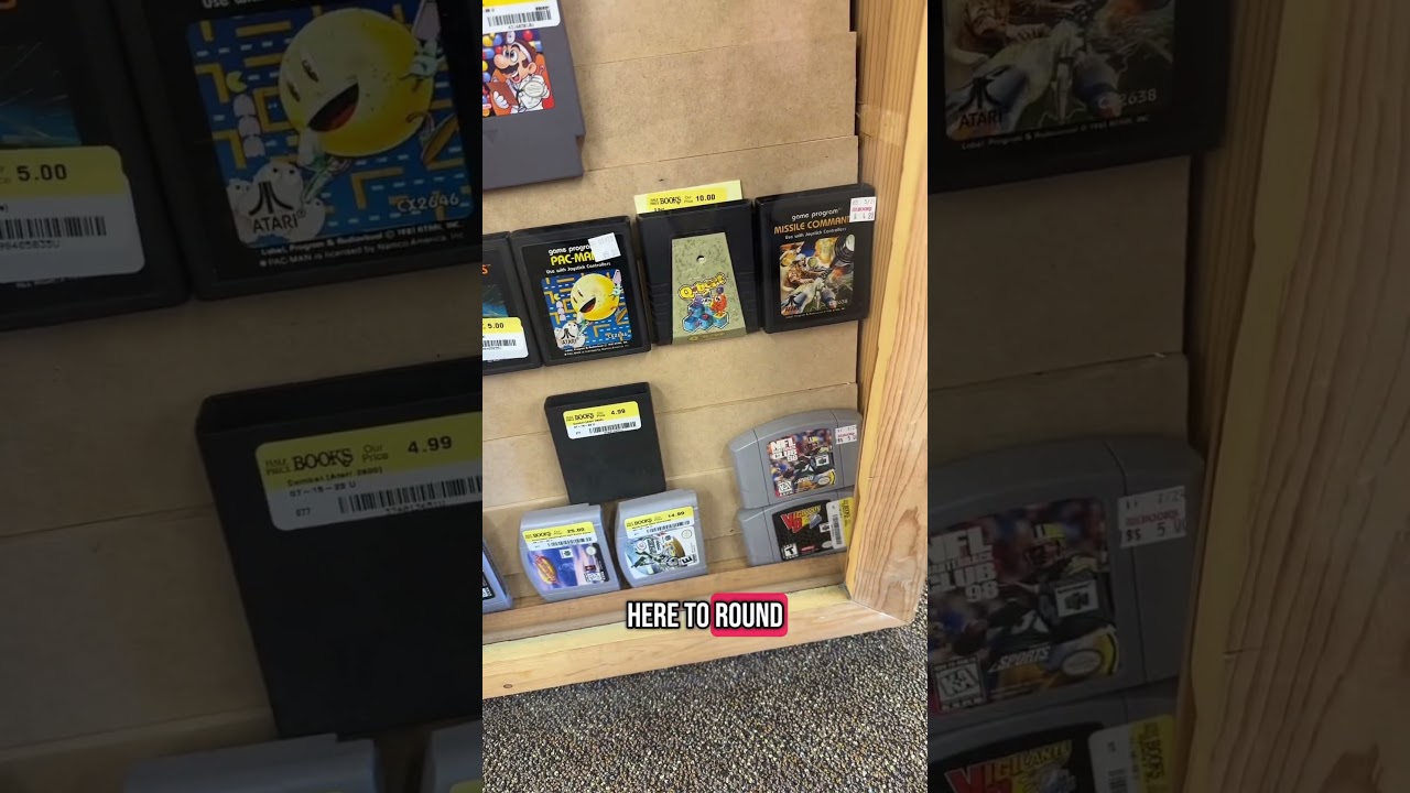 Checking out half price books