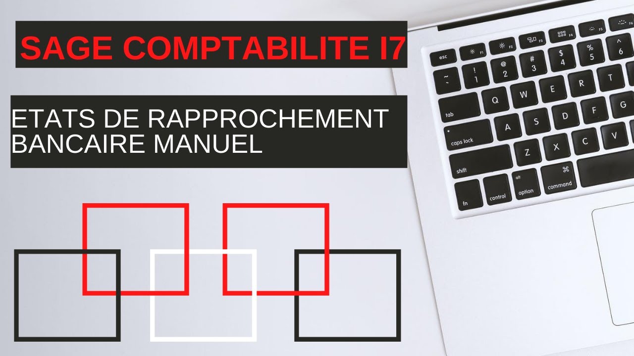 Sage comptabilité: Etat de rapprochement bancaire manuel