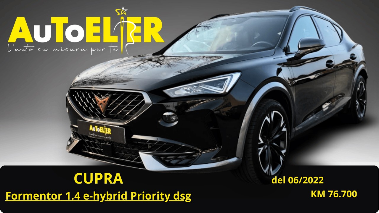 CUPRA Formentor 1.4 e-hybrid Priority dsg del 2022