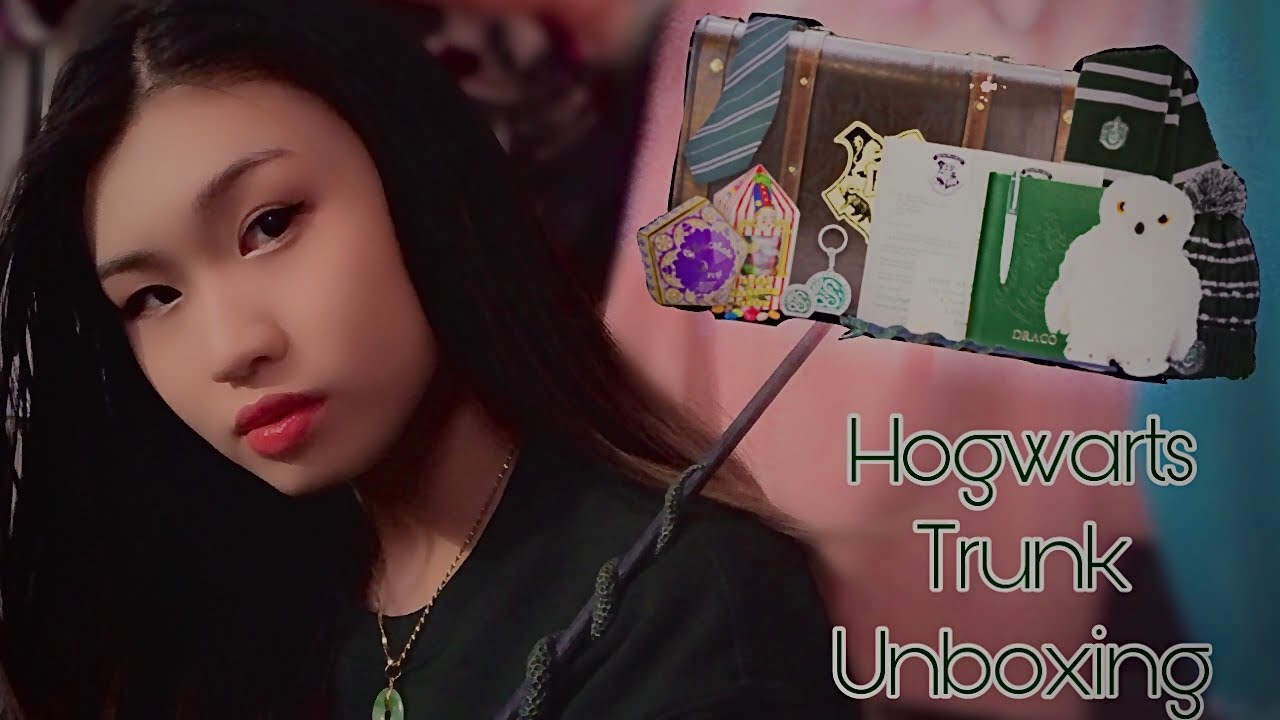 Personalized Hogwarts Trunk Unboxing | SLYTHERIN Edition