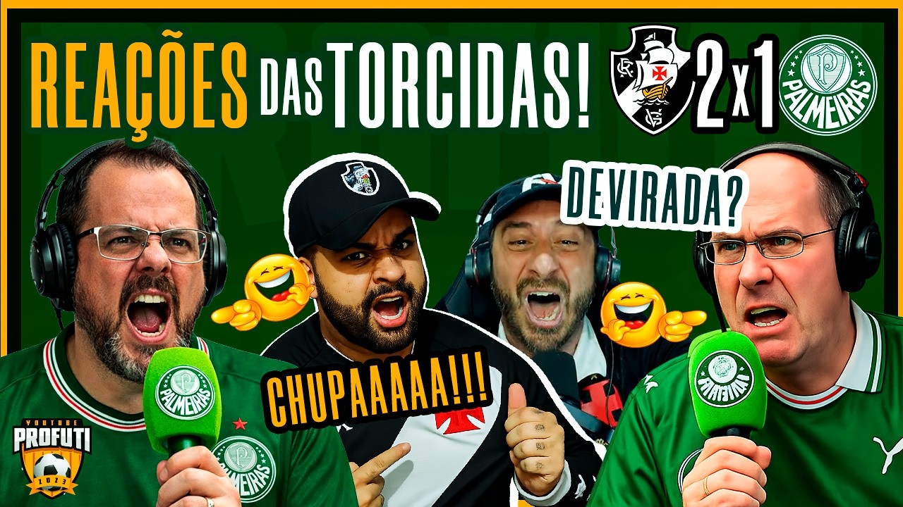 VIRADA DO VASCO! Renato Gaúcho estreia com vitória sobre o Palmeiras!