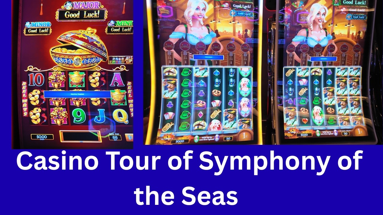 Лучший тур по казино Symphony of the Seas.