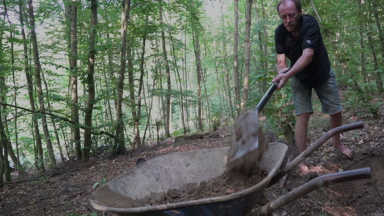 Tragbarer Lehmofen Tutorial    Lehm besorgen