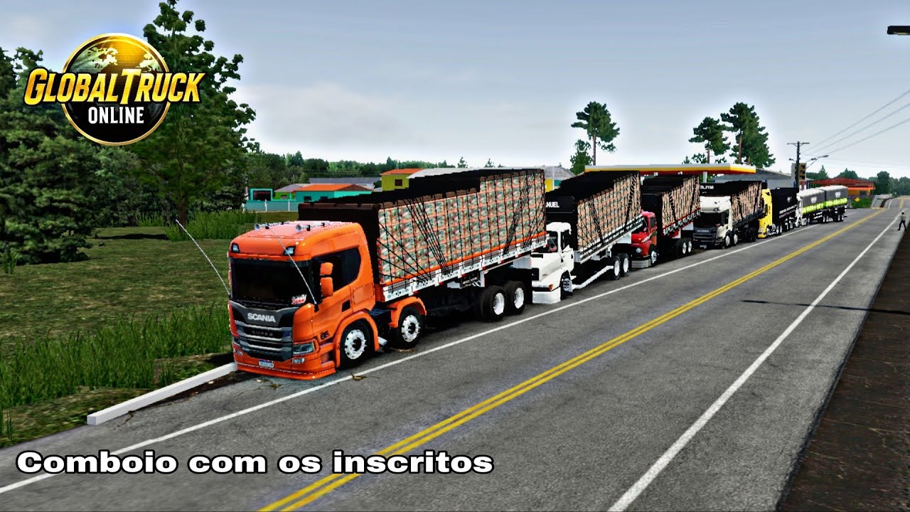 AO VIVO🔥 No global truck comboio com os inscritos🔥