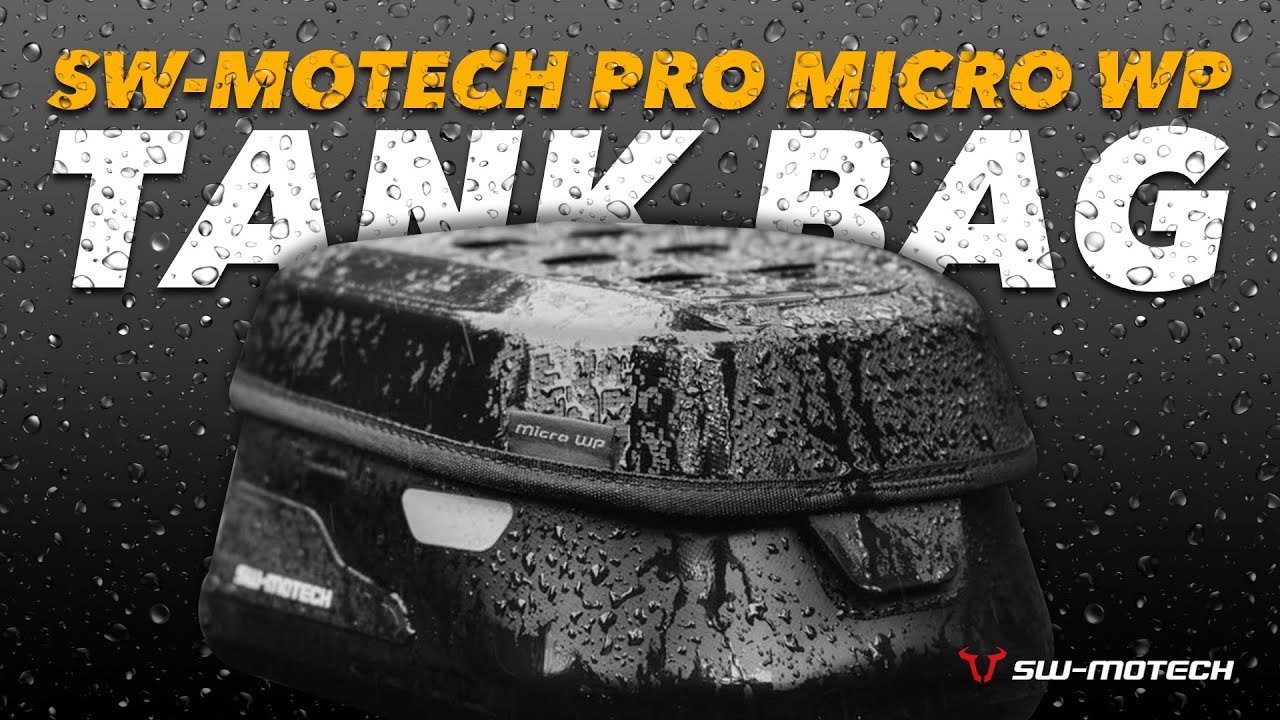 GET THE PERFECT TANK BAG FOR THE RAINY SEASON SW-Motech Pro Micro WP