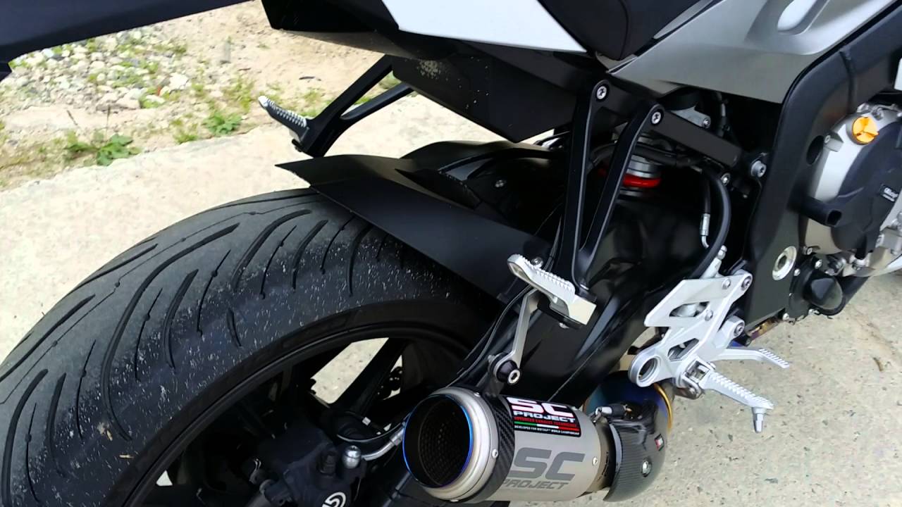 BMW S1000R HP4 Akrapovic Full titanium exhaust system
SC PROJECT CR-T sound
