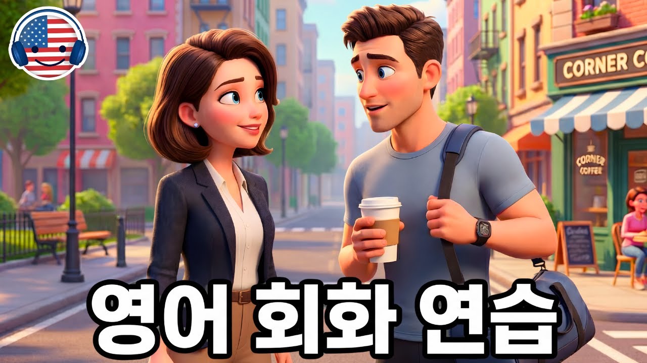 영어가 들리기 시작해요 🎧 초보자를 위한 쉬운 영어 대화 ‘길에서 우연히 만난 친구들’