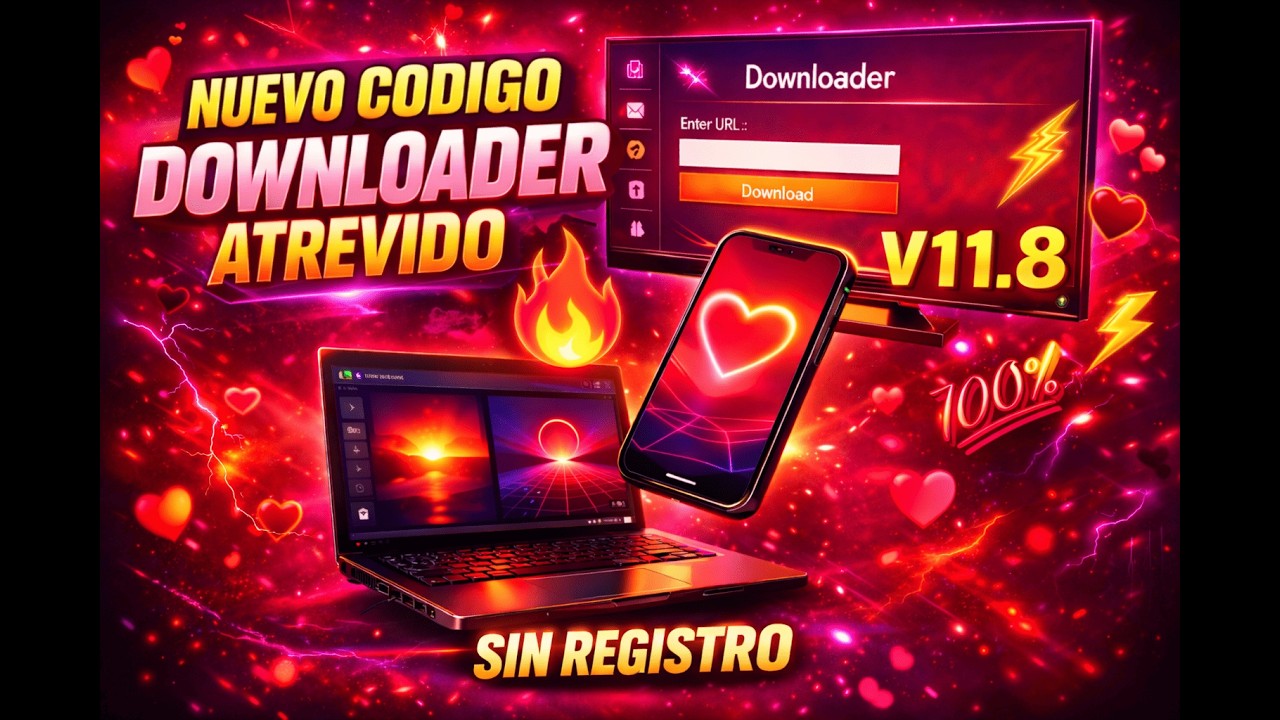 NUEVO CODIGO DOWNLOADER ATREVIDO SIN REGISTRO 🔥 | SMART TV-SMARTPHONE-EMULADOR V11.8