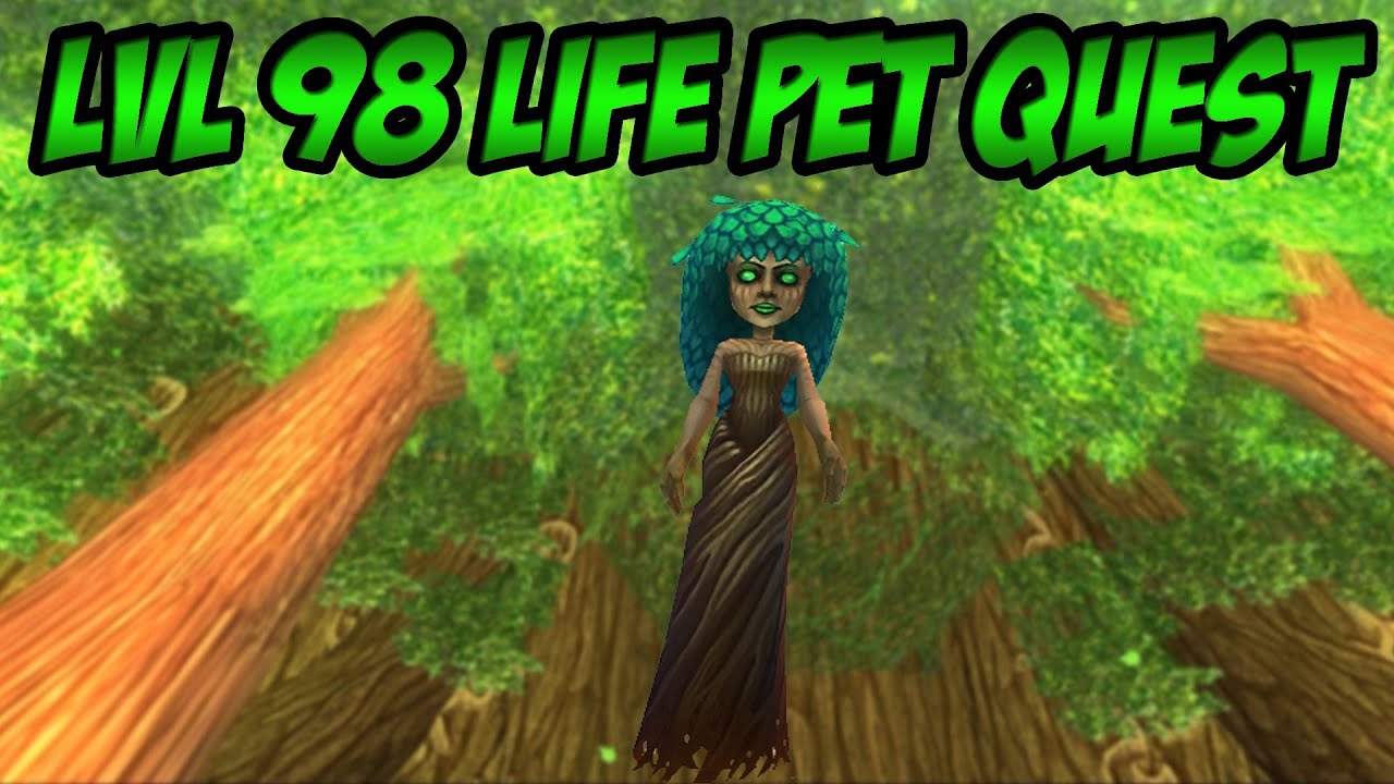 Wizard101: Lvl 98 Life Pet Quest