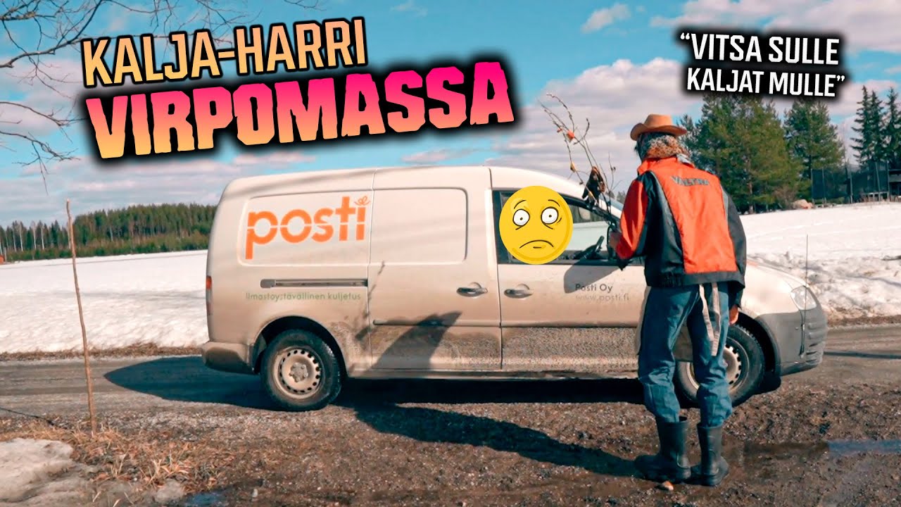 Kalja-Harri virpomassa!!