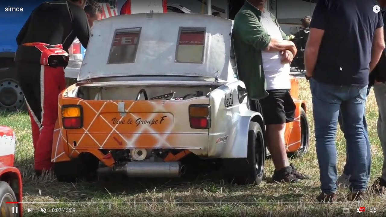 Simca Rallye 2023 + Simca 1100 TI