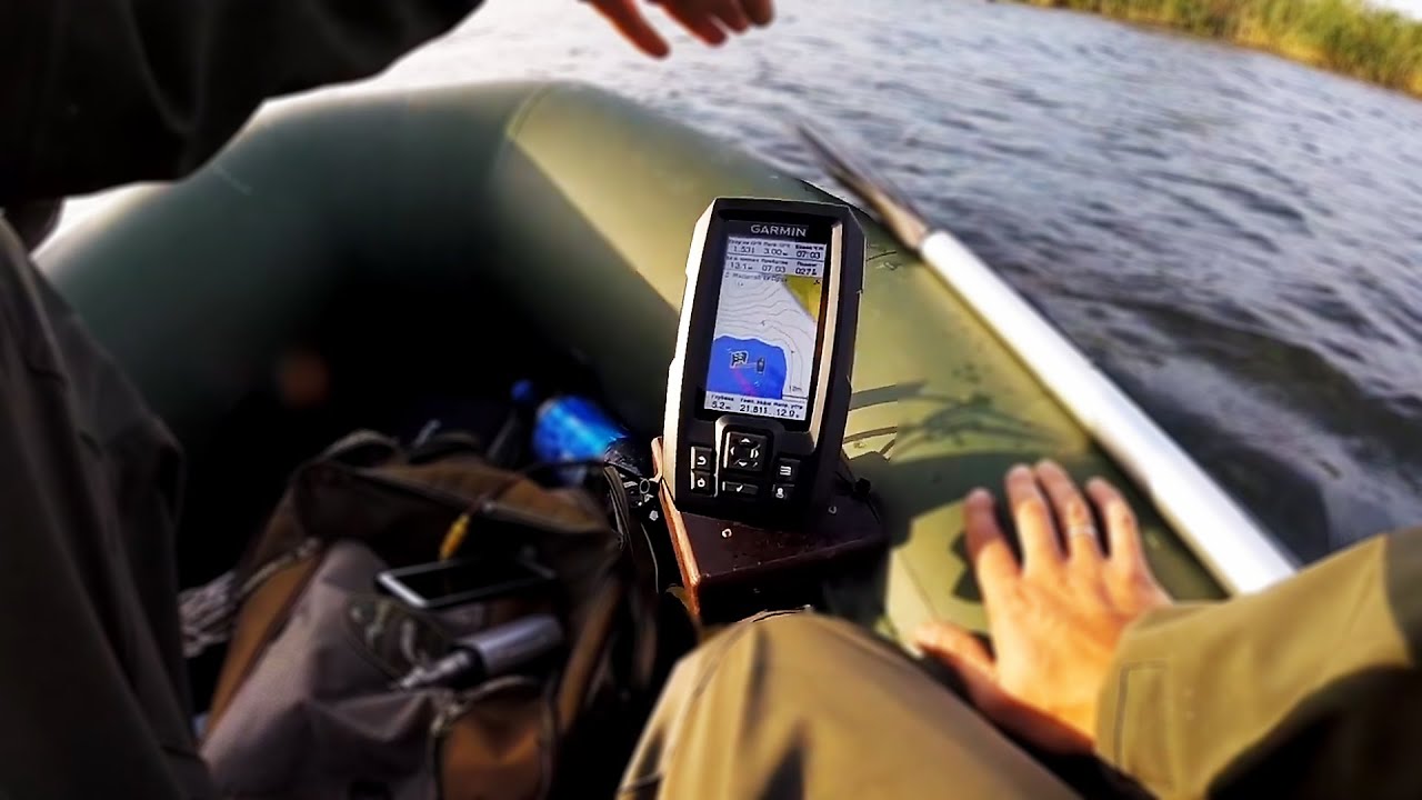 Эхолот Garmin Striker Plus 4. Построение карт дна с Garmin Quickdraw Contours.