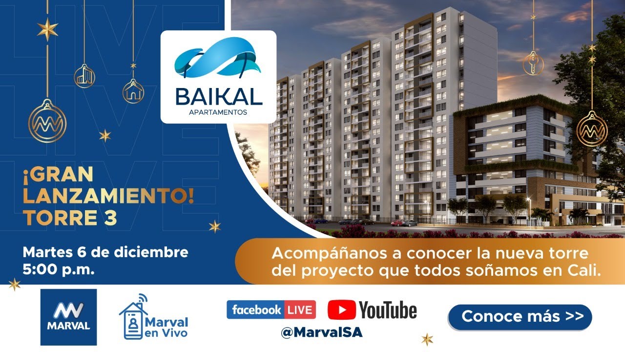 ¡Baikal, tu vivienda soñada en Cali!