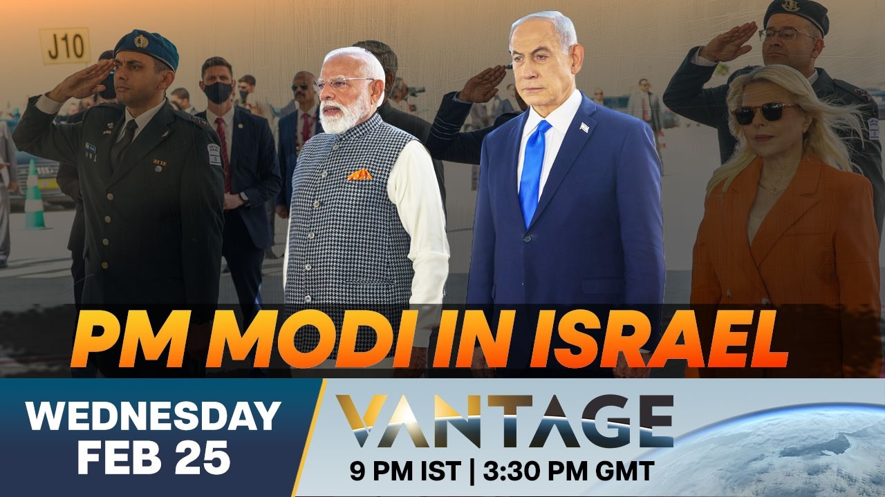 PM Modi in Israel LIVE: Netanyahu Welcomes 