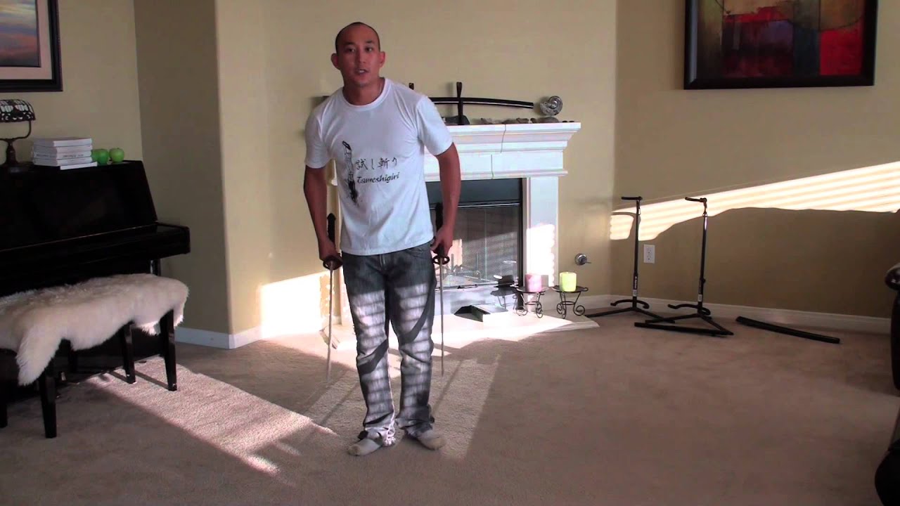 Freestye Cutting Dual Sword Wielding Tutorial