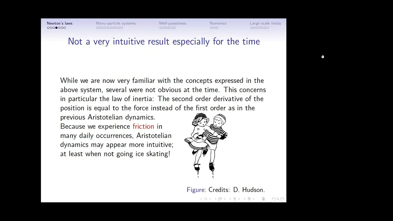 FKT | Prof. Pierre-Emmanuel Jabin | From Newton's law to many-particle systems - Rothschild Lecture