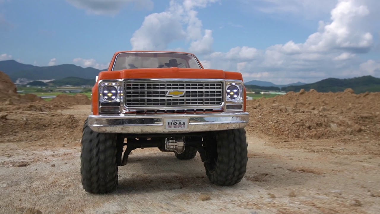 Traxxas TRX-4 Chevrolet Blazer #5 │ Off-road trail at Construction Site