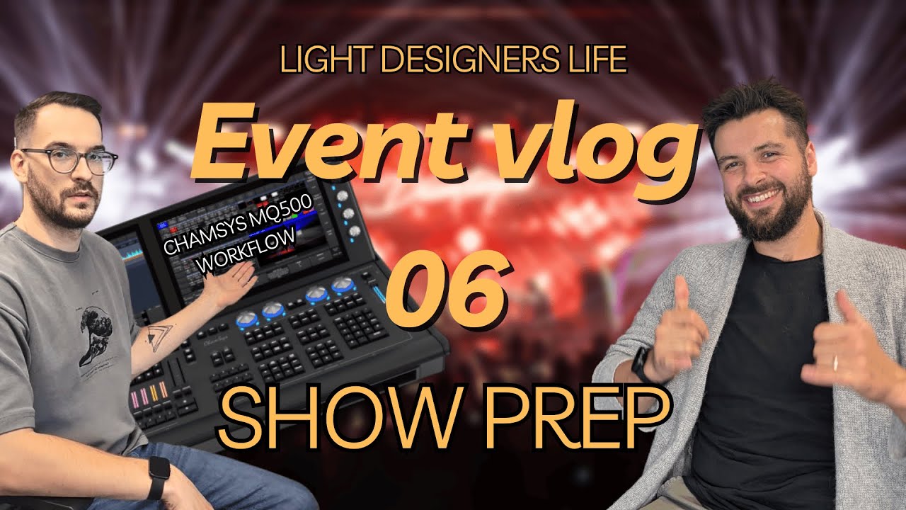 Behind the Scenes: Event Lighting!– SHOW PREP(VLOG #6)