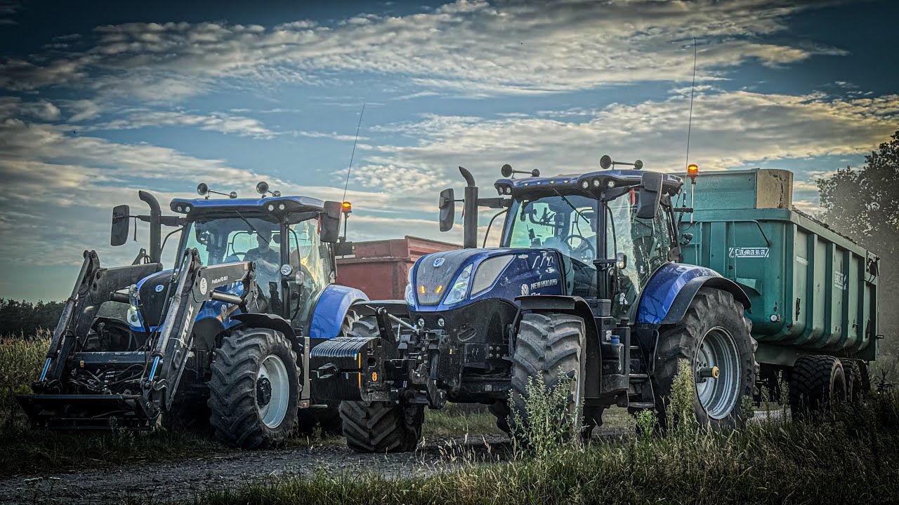 🇵🇱Ekstremalny Wywóz Obornika Z Kurnika ☆3 Ładowarki W Akcji?!!☆Najlepsza Ekipa🤪☆ 4X NewHolland🔥