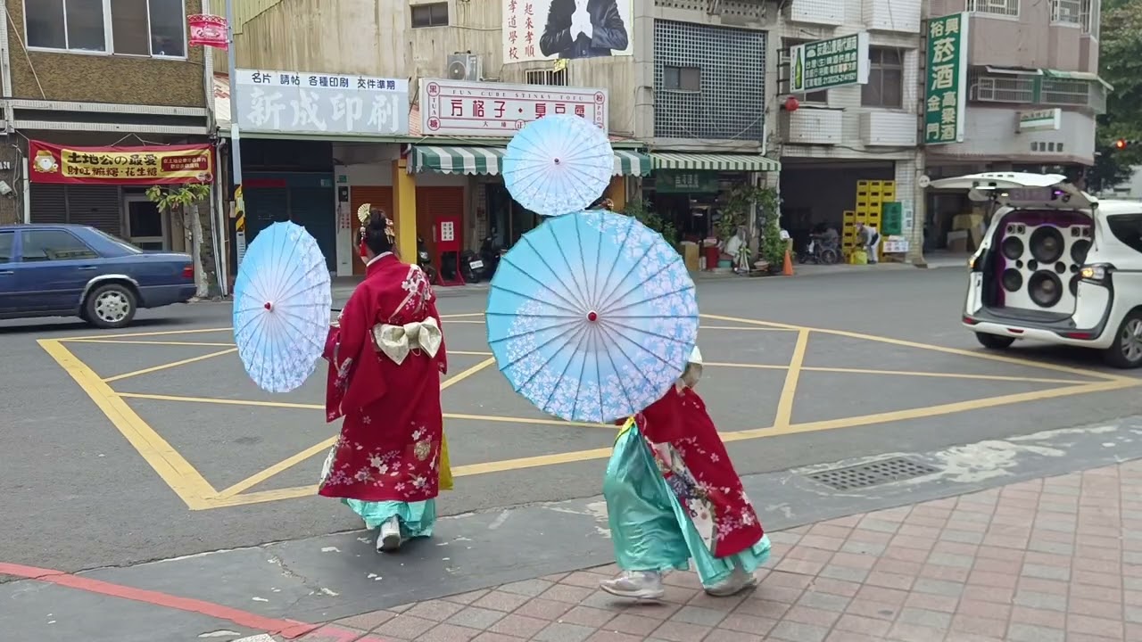 大埔福德祠欣賞東方藝術團快閃演出2
