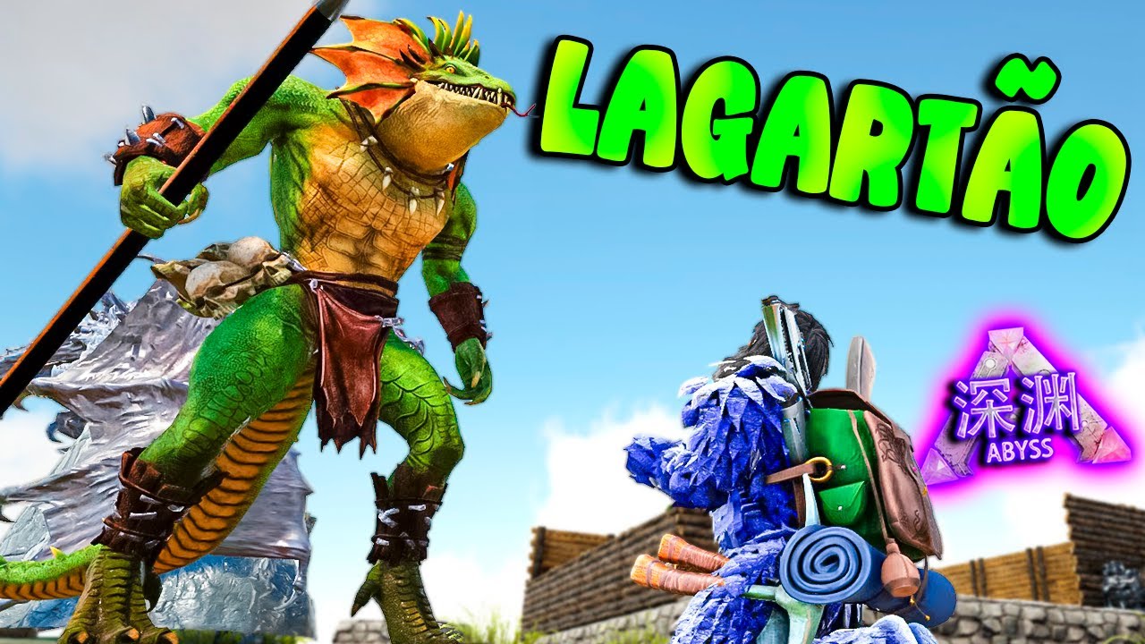DOMEI O LAGARTO SILVER!! A PRIMEIRA CRIATURA DIFERENTE!! - ARK ABYSS #04