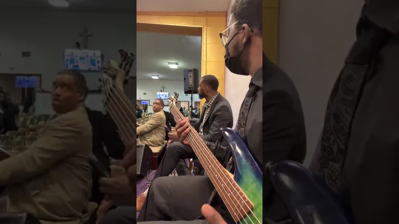 Playing/Slapping to a little bit of 