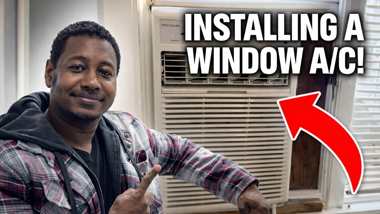 How to Install a Window A/C Unit