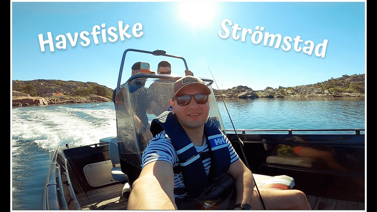Морская Рыбалка в Швеции. Havsfiske p&aring; V&auml;stkusten. Str&ouml;mstad.