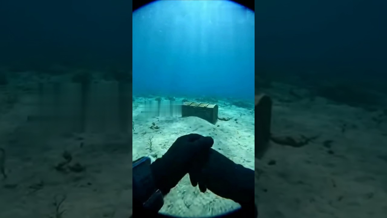 POV: I Found a Box Full of Gold Coins Underwater 😳💰