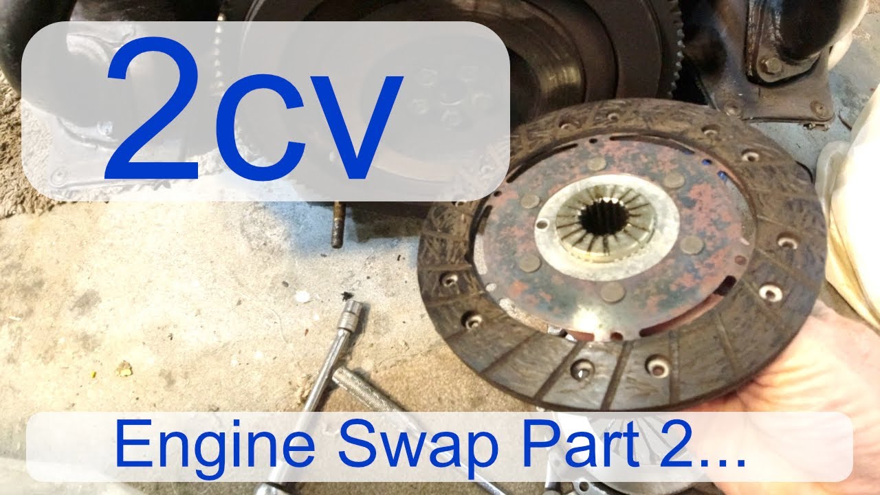 2cv engine swap part 2